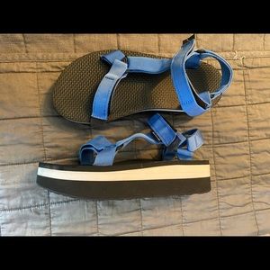 Teva platform sandals